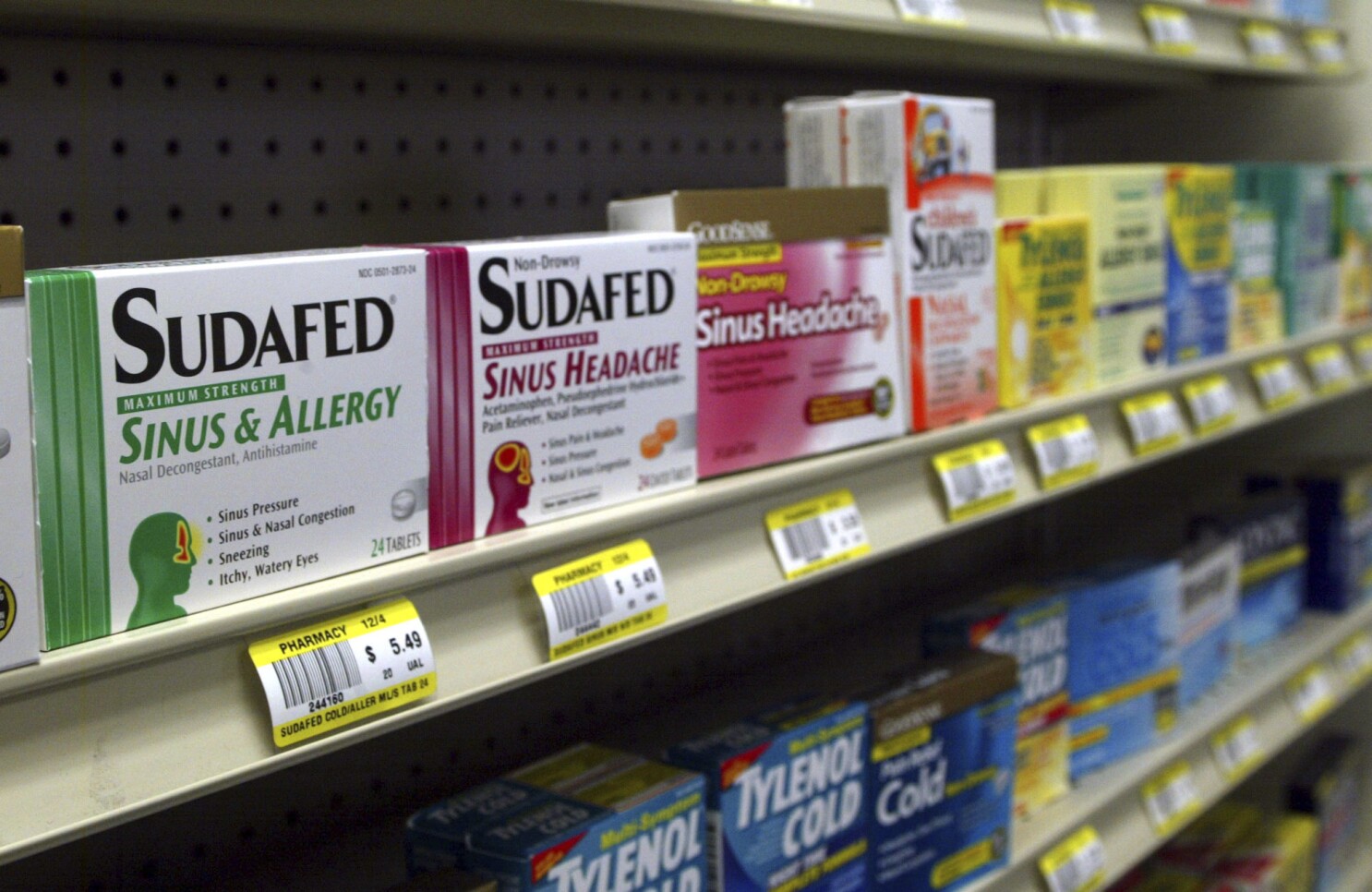 Sinus decongestant top